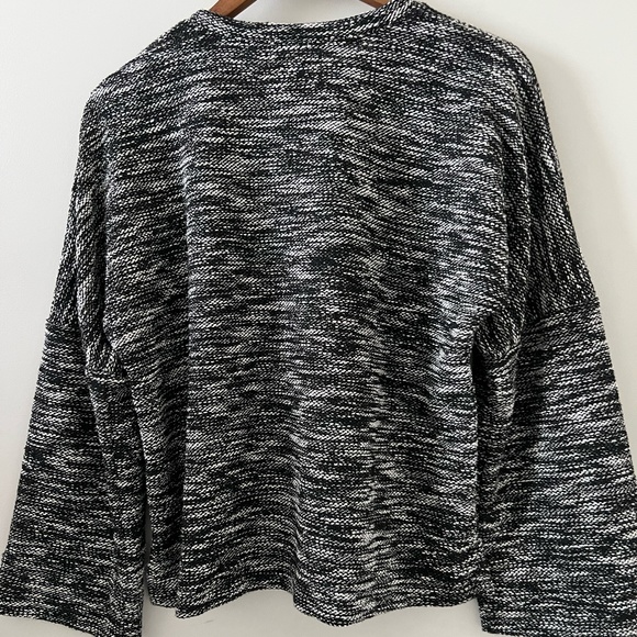 Madewell Button-Shoulder Wide-Sleeve Sweater Size M - Picture 9 of 15